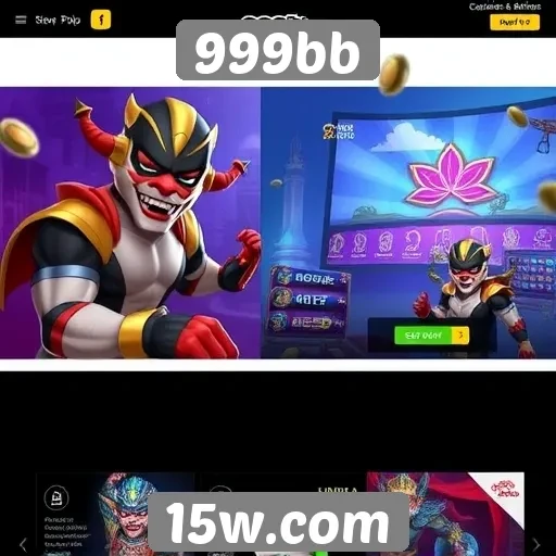 Recursos exclusivos do site 999bb